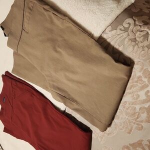 Two pair of casual pants womens